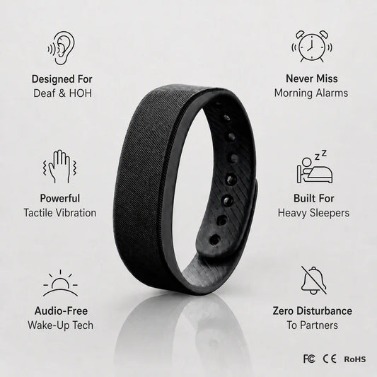 Strong Vibrating Alarm for Deaf & HoH